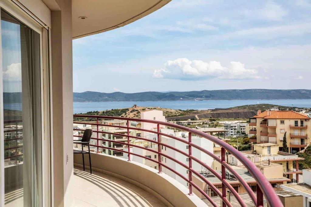 Lavrio Seaview 2Bdr Apt 4 Min Dive From The Sea ภายนอก รูปภาพ