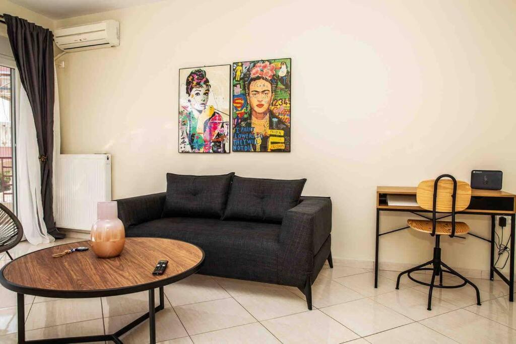 Lavrio Seaview 2Bdr Apt 4 Min Dive From The Sea ภายนอก รูปภาพ