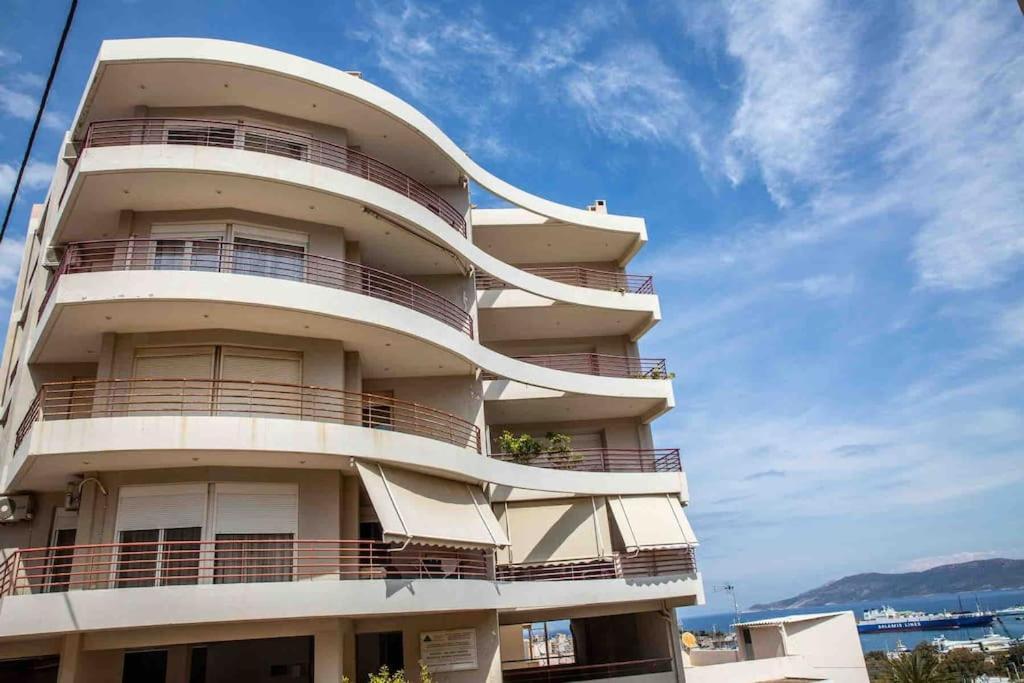 Lavrio Seaview 2Bdr Apt 4 Min Dive From The Sea ภายนอก รูปภาพ